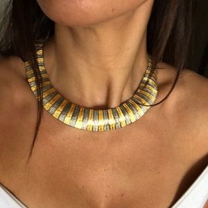 Vintage Silver and Gold Necklace